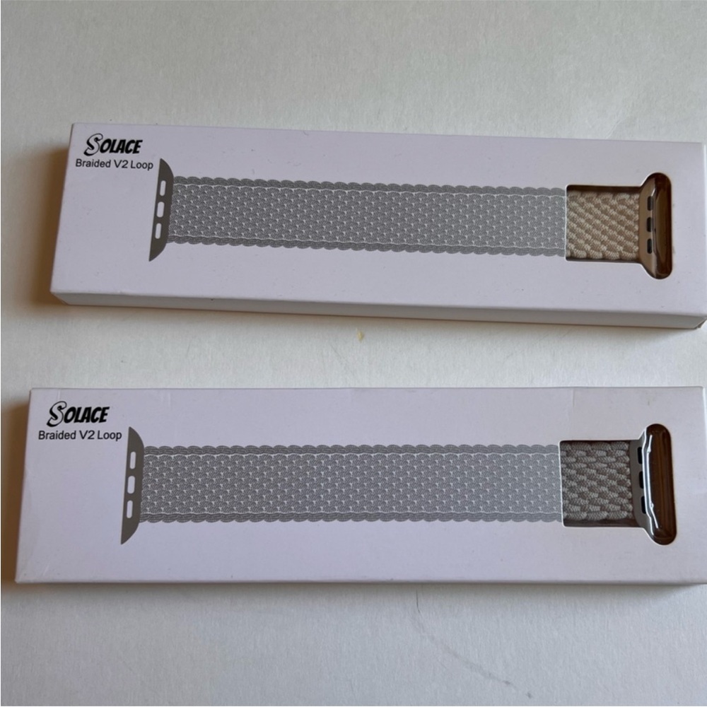 NWT Two Solace Braided V2 Loop Watch Bands